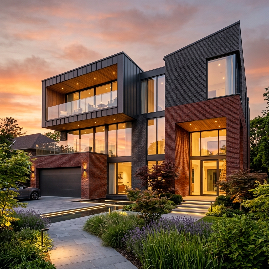 Премиальный кирпичный дом